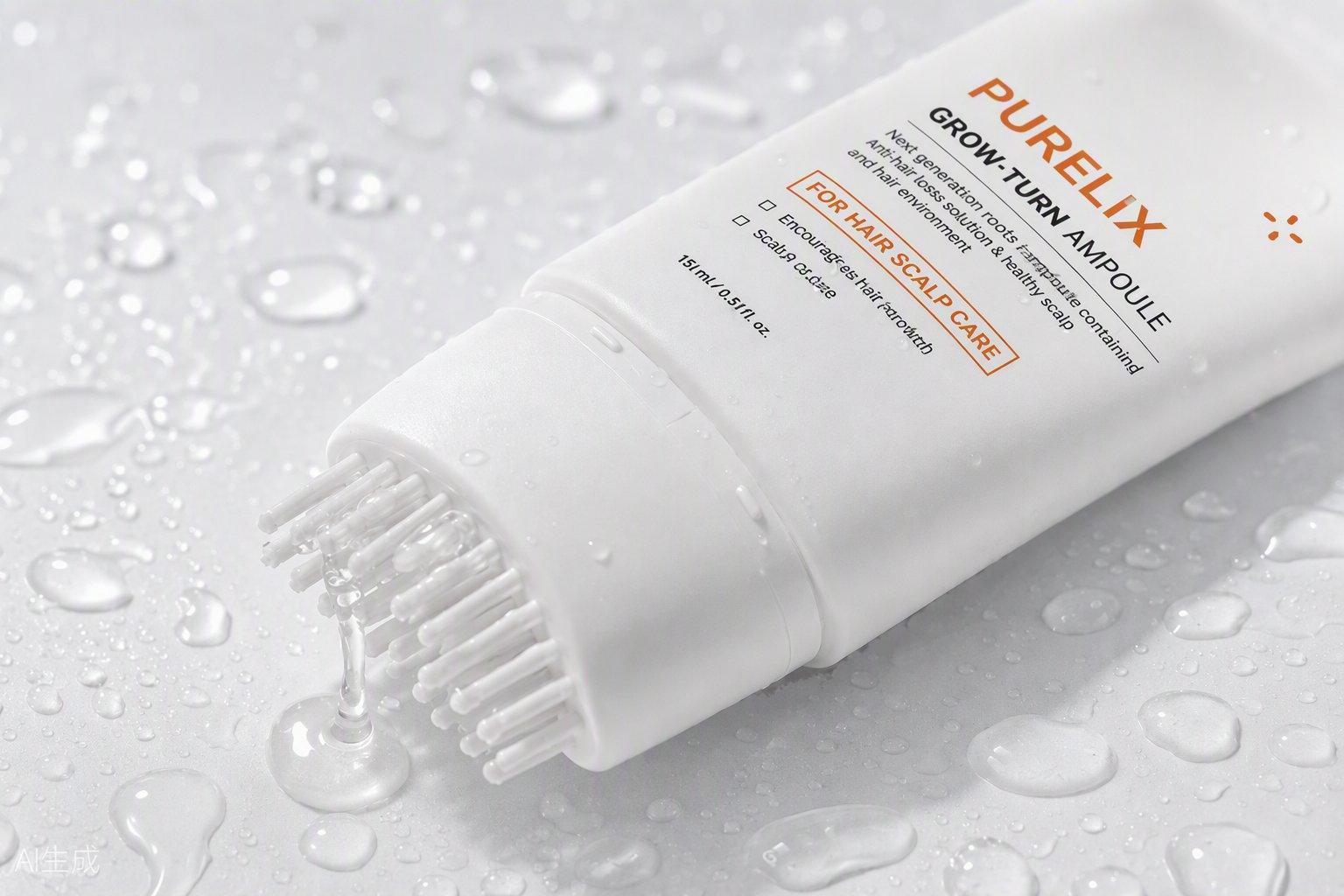 Water-based serum texture